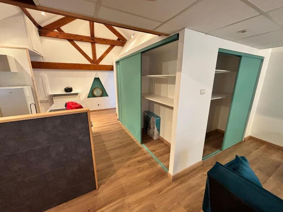 Mini-Loft, Terrasse 24M2, Internet Haut-Debit, Garage Prive Et Place De Parking Audincourt Exterior photo